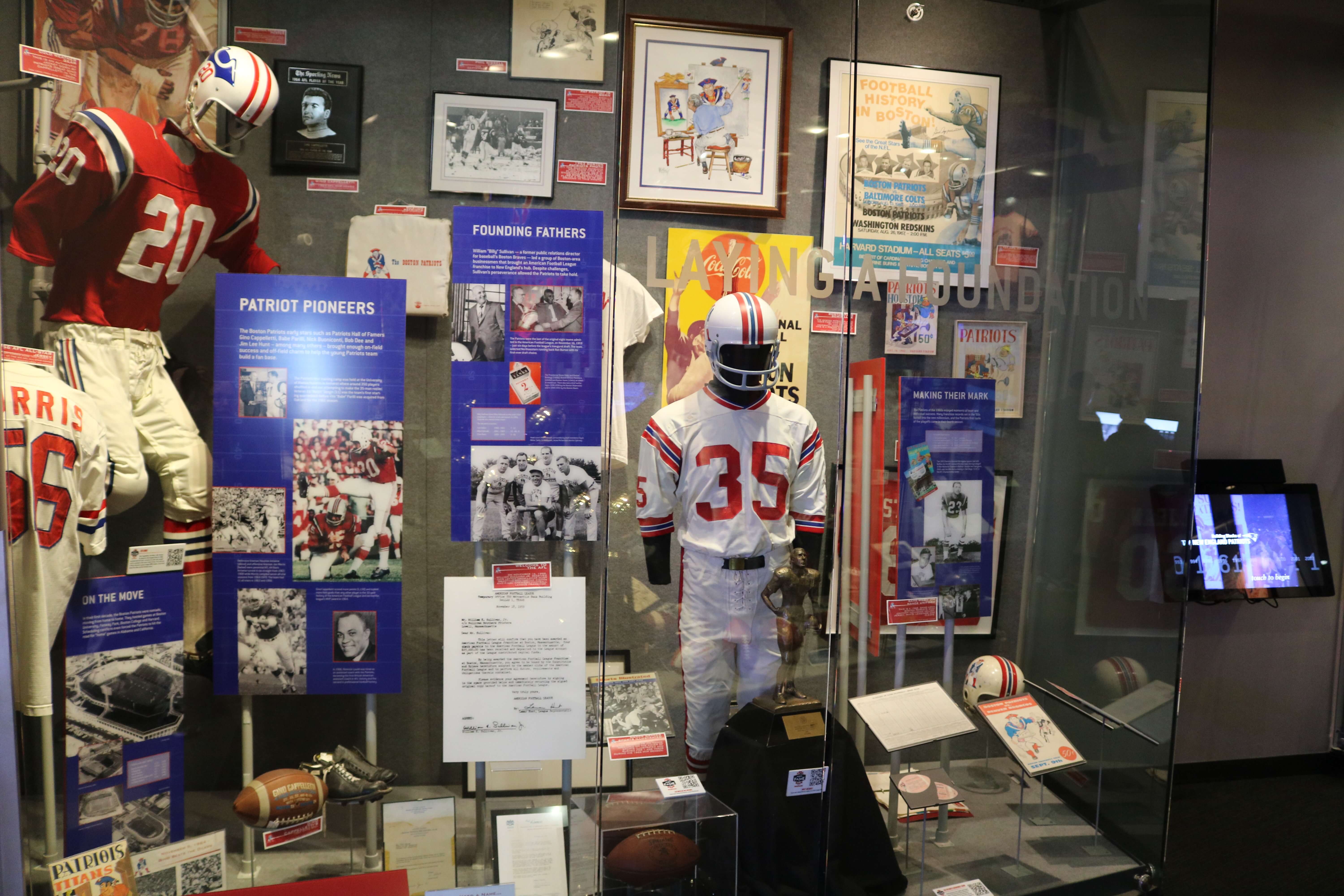 HOF New Artifact Spotlight: New England Patriots